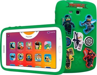 Samsung - Galaxy Kids Tablet 7" - The Lego® Ninjago® Movie Edition - White - Angle