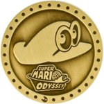 Front. Nintendo - Super Mario Odyssey Cappy Collectible Coin.