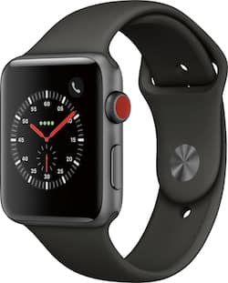 Apple Watch Series 3 (GPS + Cellular) 42mm Space Gray Aluminum Apple Watch Series 3 (GPS + Cellular) 42mm Space Gray Aluminum