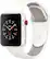 Angle. Apple - Apple Watch Edition (GPS + Cellular) 38mm White Ceramic Case with Soft White/Pebble Sport Band - White Ceramic.