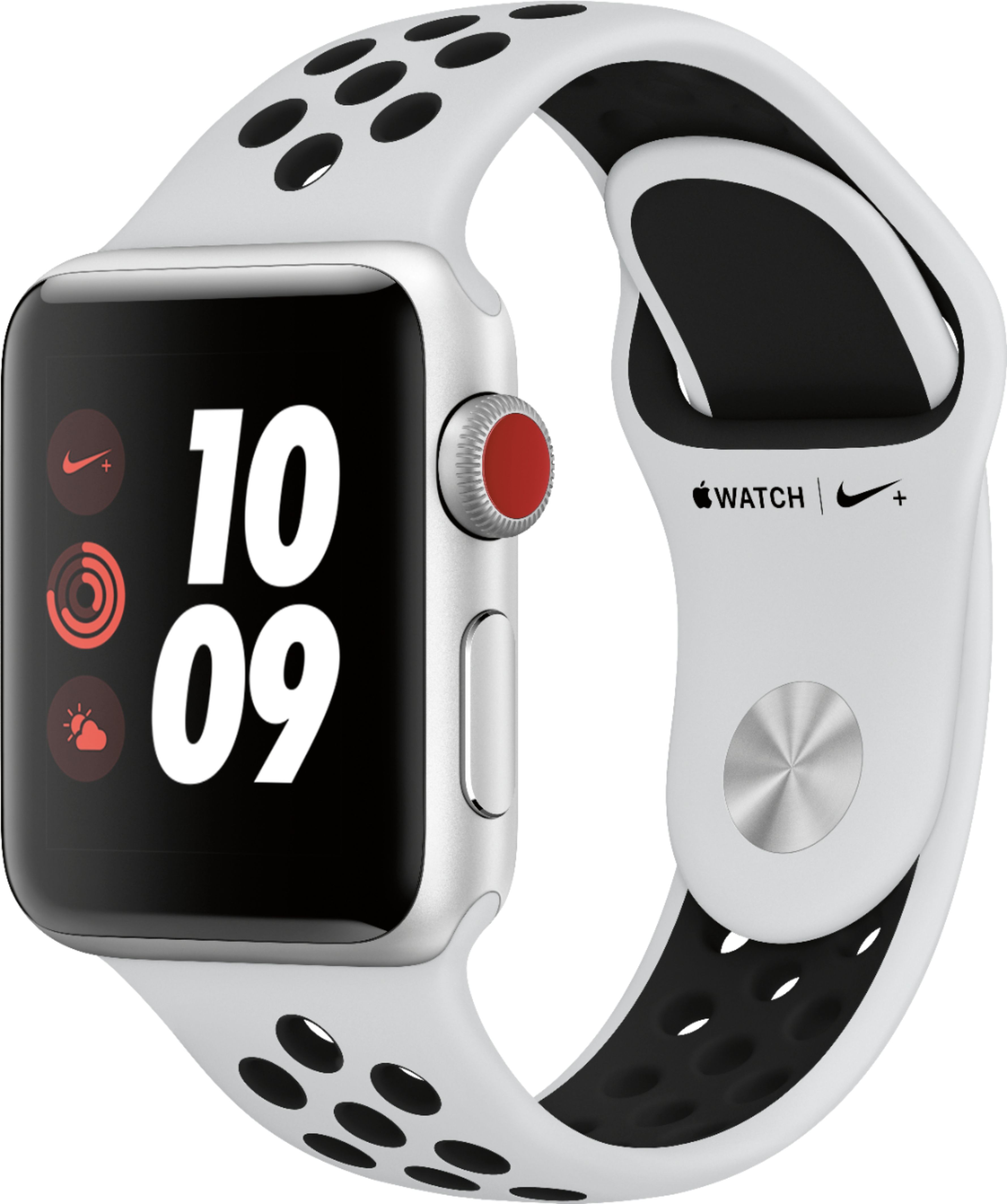 Best Buy: Apple Watch Nike+ Series 3 (GPS + Cellular) 38mm Silver 