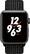 Alt View 11. Apple - Apple Watch Nike+ Series 3 (GPS + Cellular) 42mm Space Gray Aluminum Case with Black/Pure Platinum Nike Sport Loop - Space Gray Aluminum.