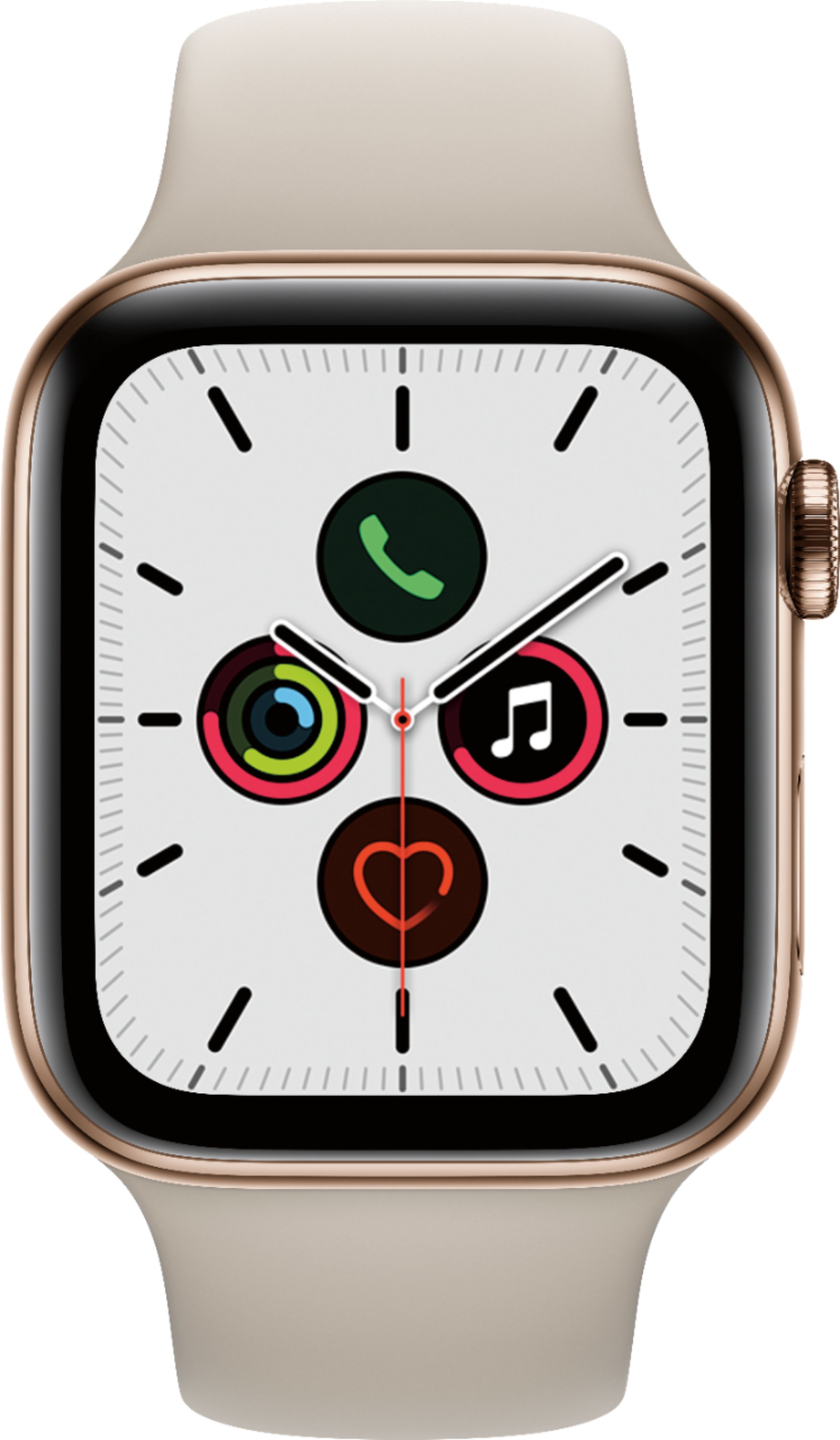 Best Buy: Apple Watch Series 5 (GPS + Cellular) 44mm Gold 