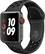 Angle. Apple - Apple Watch Nike+ Series 3 (GPS + Cellular) 38mm Space Gray Aluminum Case with Anthracite/Black Nike Sport Band - Space Gray Aluminum.