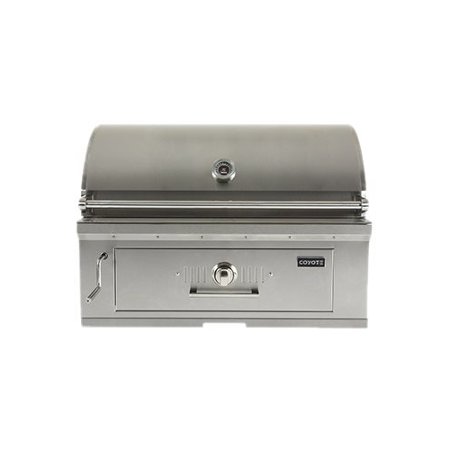 Coyote - Charcoal Grill - Stainless Steel