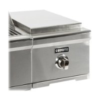 Coyote - 11.4" Side Burner - Stainless steel - Angle_Zoom