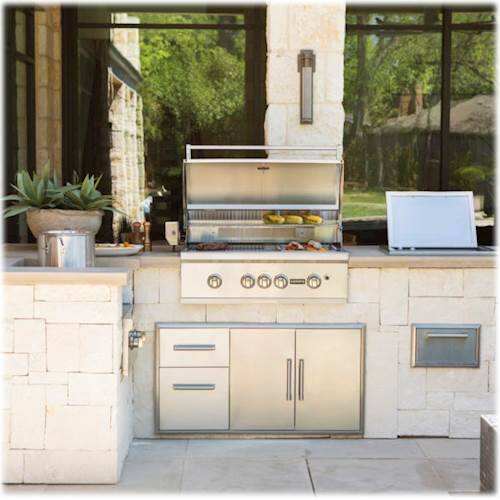 Alt View 14. Coyote - 2.1 Cu. Ft. Drop In Cooler - Stainless Steel.