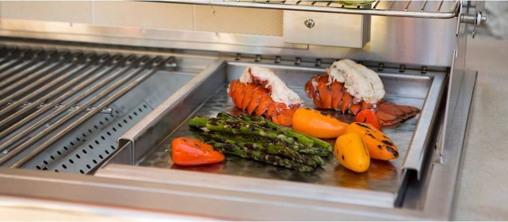 Alt View 11. Coyote - Teppanyaki Griddle Accessory - Stainless Steel.