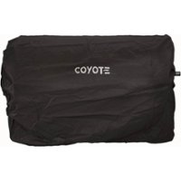 Cover for Coyote Centaur 50" Built-in Dual Fuel Grills - Black - Angle_Zoom