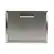 Angle. Coyote - Pull Out Ice Chest - Stainless Steel.