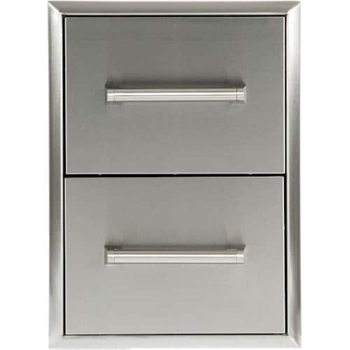 Coyote - Two-Drawer Cabinet - Silver - Left_Zoom