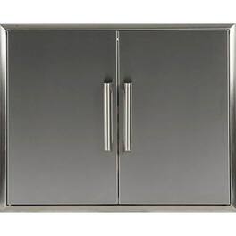 Coyote Outdoor Living - 31" Double Access Doors - Stainless Steel