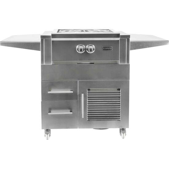 Coyote 24" Side Burner Stainless steel C1PBLP - Best Buy
