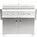 Alt View 11. Coyote - Freestanding Cart for 42" Gas Grill - Stainless steel.