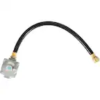 Front. Coyote - Regulator for Natural Gas Grills - black.