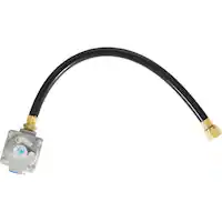 Coyote - Regulator for Natural Gas Grills - Black - Front_Zoom