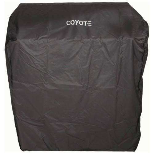 Angle View: Coyote - Cover for Select 34" Grills - Black