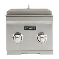 Coyote - 13.1" Side Burner - Stainless steel - Angle_Zoom
