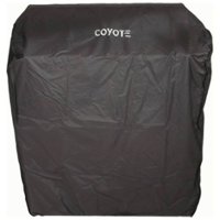 Coyote - Cover for Select 28" Grills - Black - Angle_Zoom