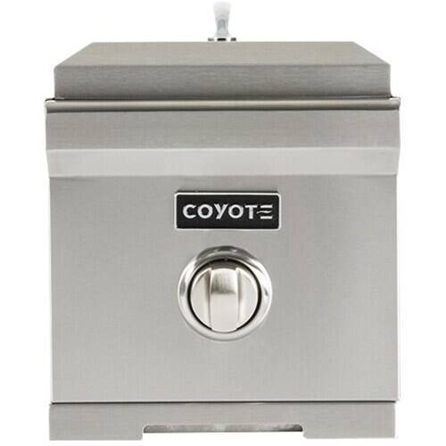Coyote - 11.4" Side Burner - Stainless Steel