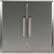 Front. Coyote Outdoor Living - 26" Double Access Doors - Stainless Steel.