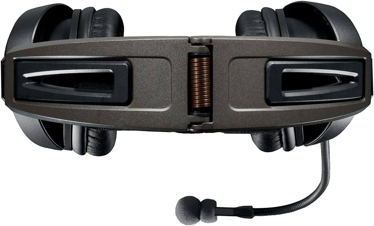 Left. Bose - A20 Aviation Headset with Standard Dual Plug Cable - Black.