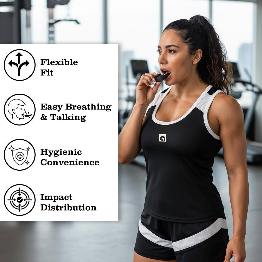 Flexible Fit  
Easy Breathing & Talking  
Hygienic Convenience  
Impact Distribution