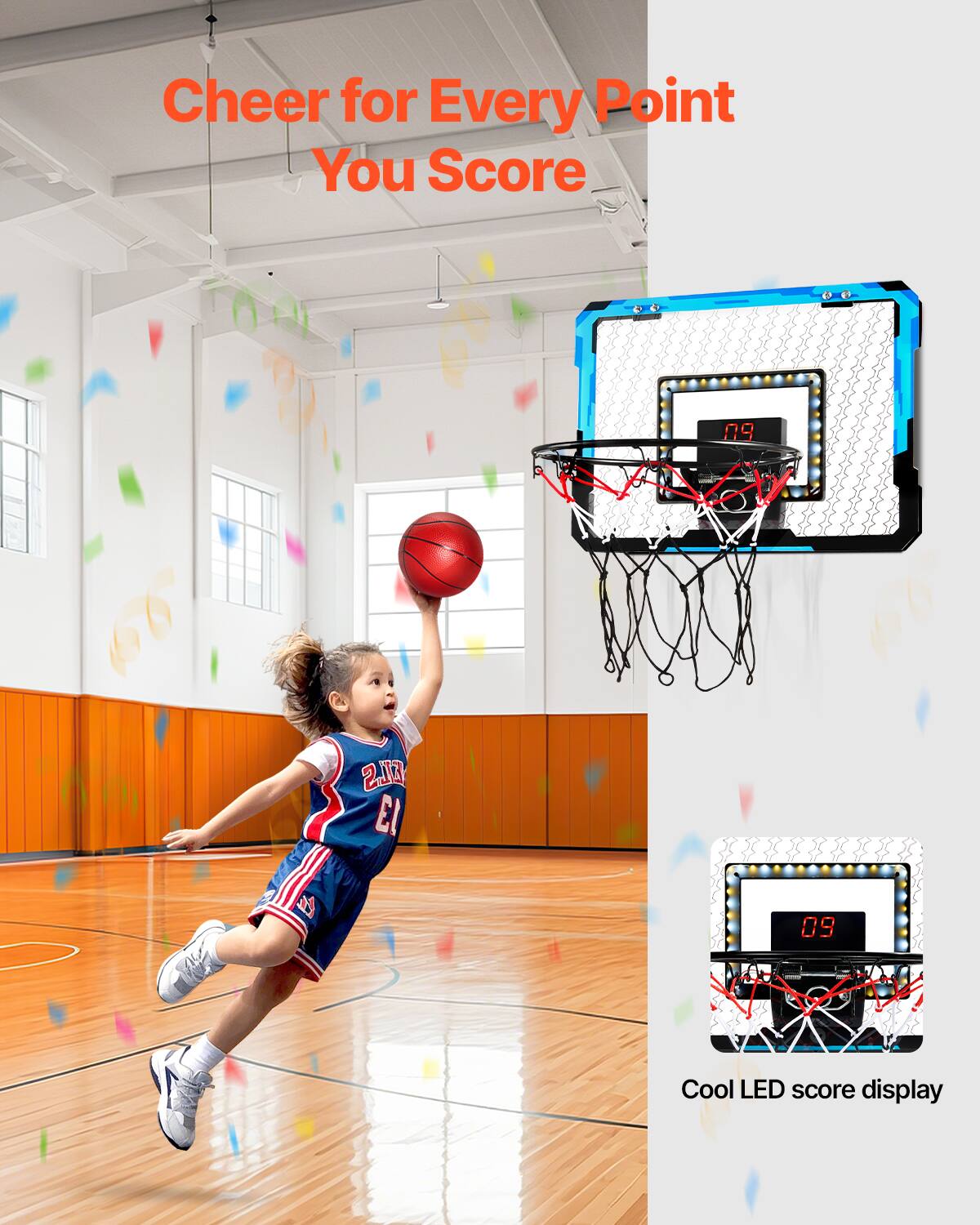 Cheer for Every Point You Score

Cool LED score display