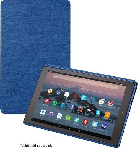 UPC 841667185989 product image for Amazon - Folio Case for Amazon Fire HD 10 (7th Generation) - Marine Blue | upcitemdb.com
