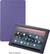 Front. Amazon - Folio Case for Amazon Fire HD 10 (7th Generation) - Cobalt Purple.