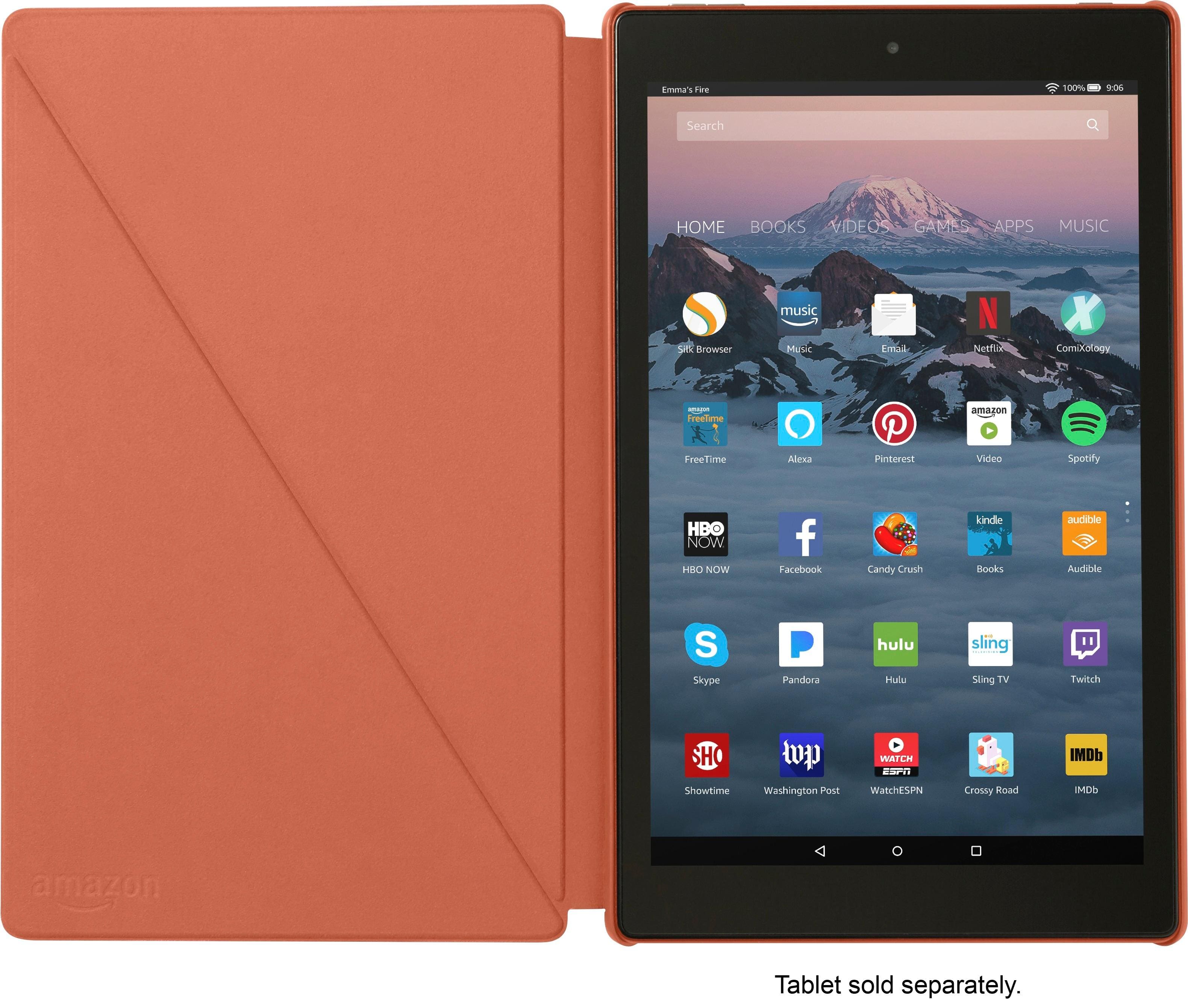 Best Buy Folio Case For Amazon Fire Hd 10 7th Generation Punch Red B01mro1ize