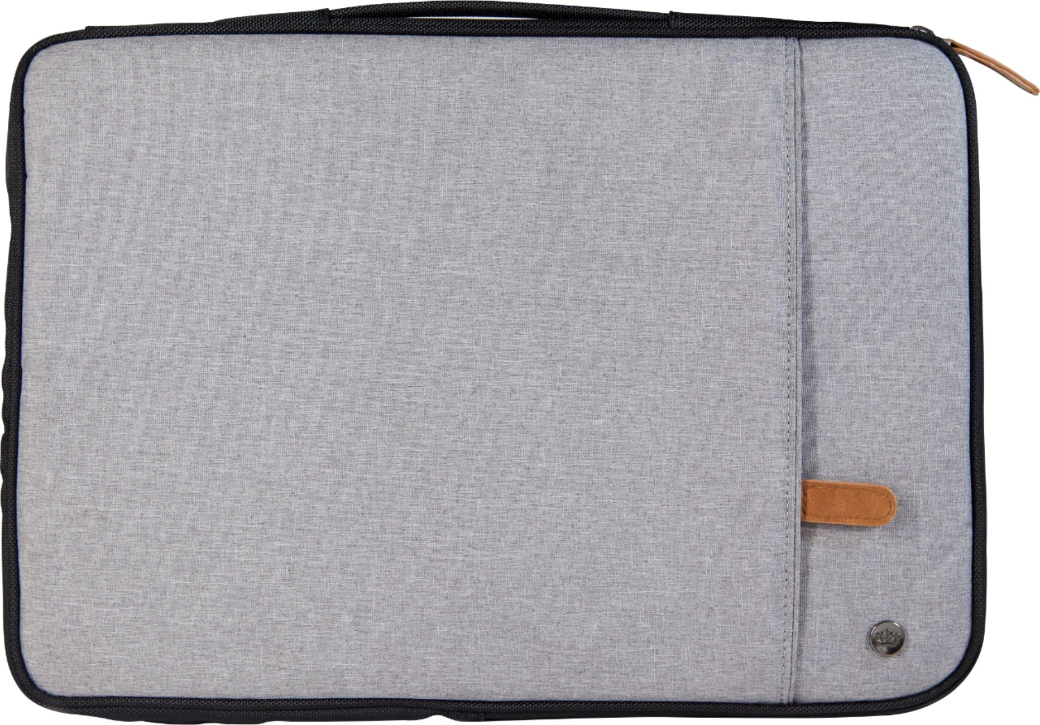 Front. PKG - Laptop Sleeve for up to 14" Laptop - Light gray.