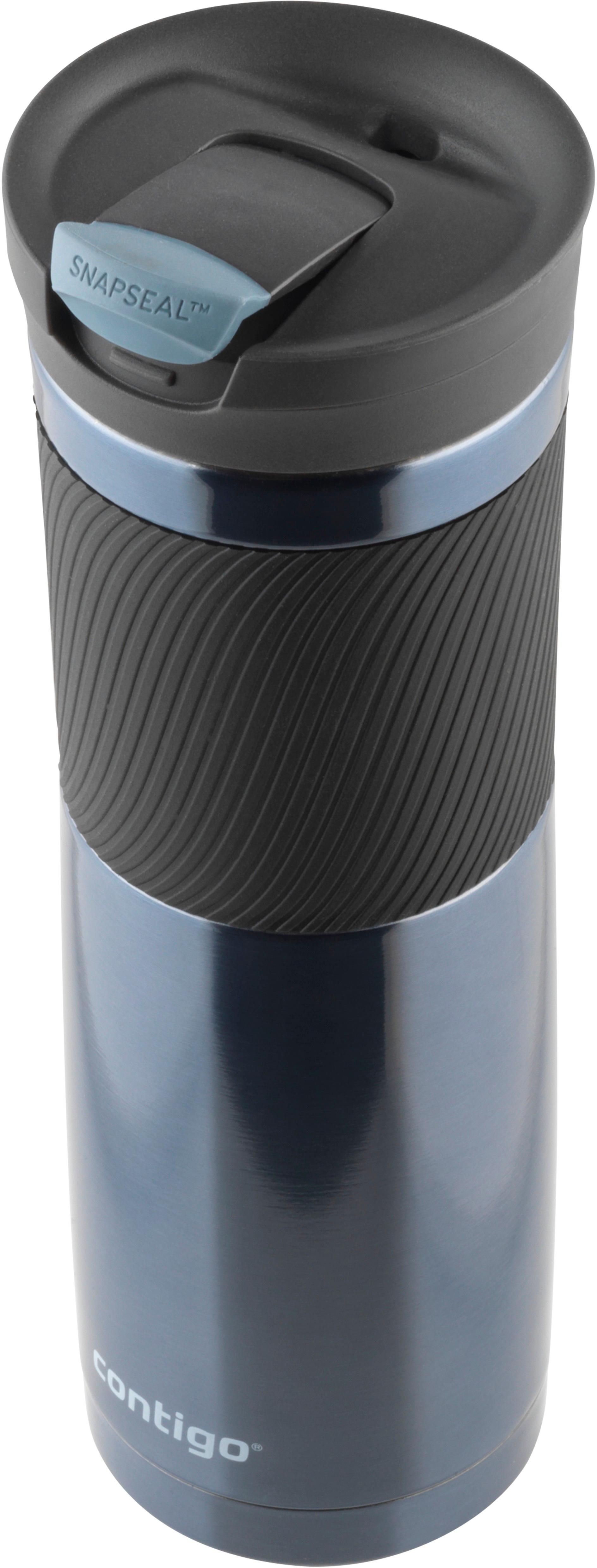Byron Stainless Steel Travel Mug with SNAPSEAL™ Lid and Grip, 16