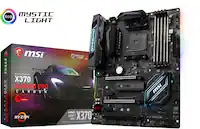 Best Buy MSI X370 GAMING PRO CARBON Socket AM4 USB 3.1 Gen 1 AMD Motherboard Black X370 GAMING PRO CARBON