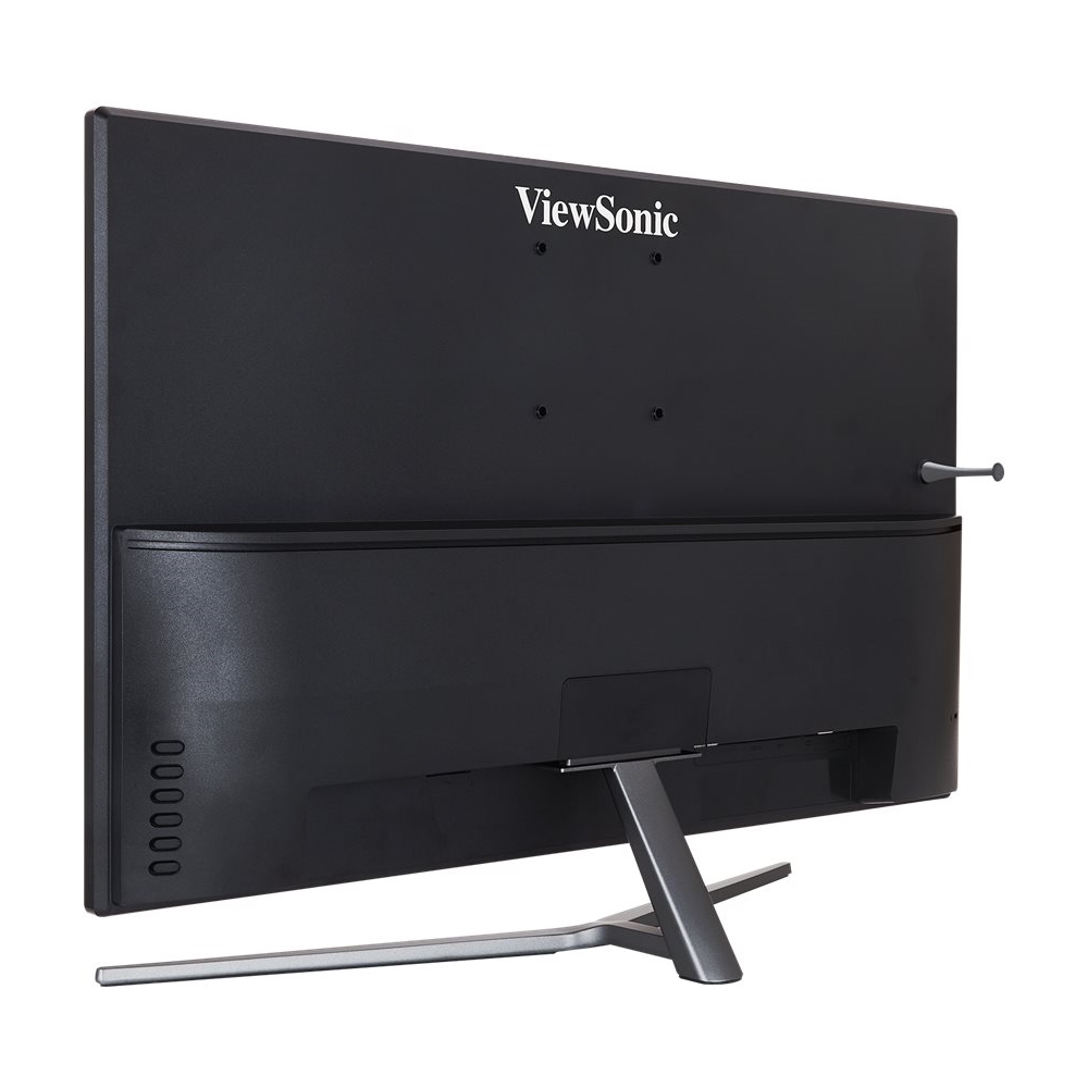 Back View: ViewSonic - VX3211-2K-MHD 31.5" IPS LCD WQHD Monitor (DisplayPort VGA, HDMI) - Black