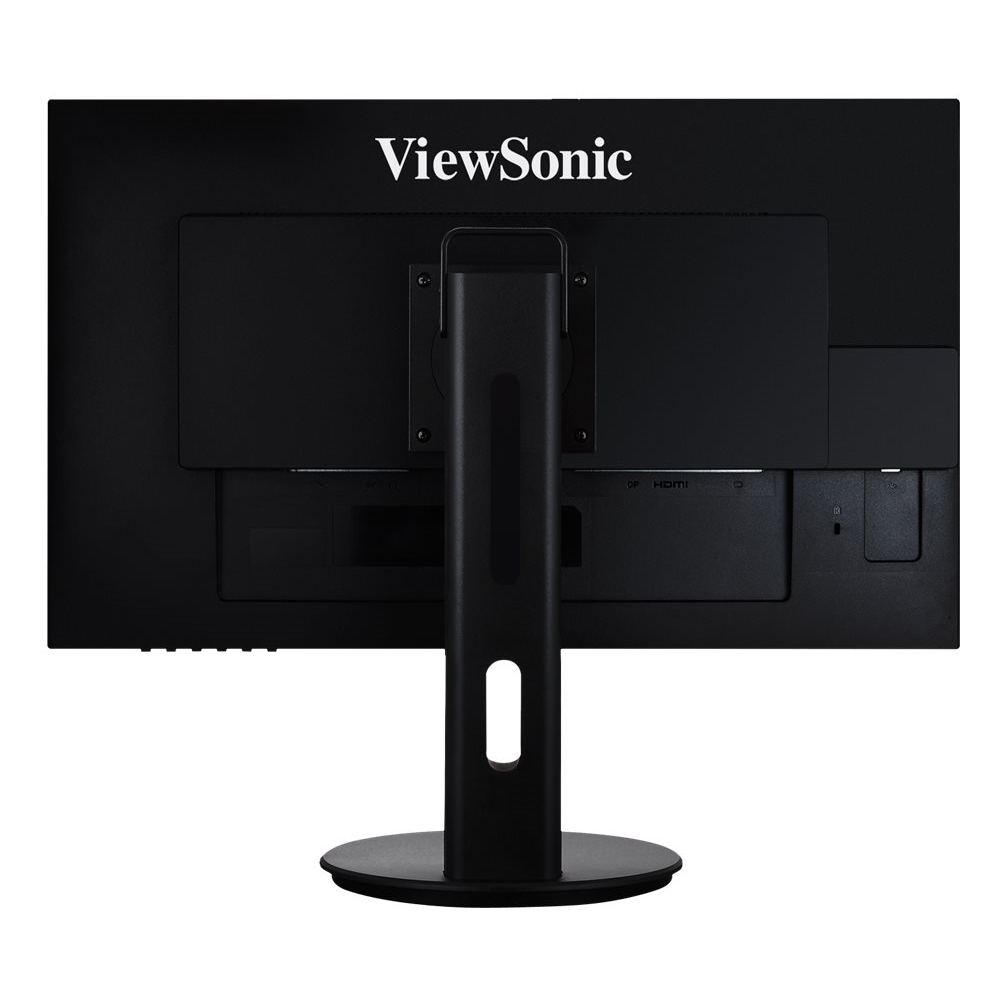 Back View: ViewSonic - VG2739 27" LED FHD Monitor (Mini DisplayPort, HDMI, USB, VGA) - Black