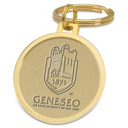 Jardine - SUNY Geneseo Knights Key Ring - Gold