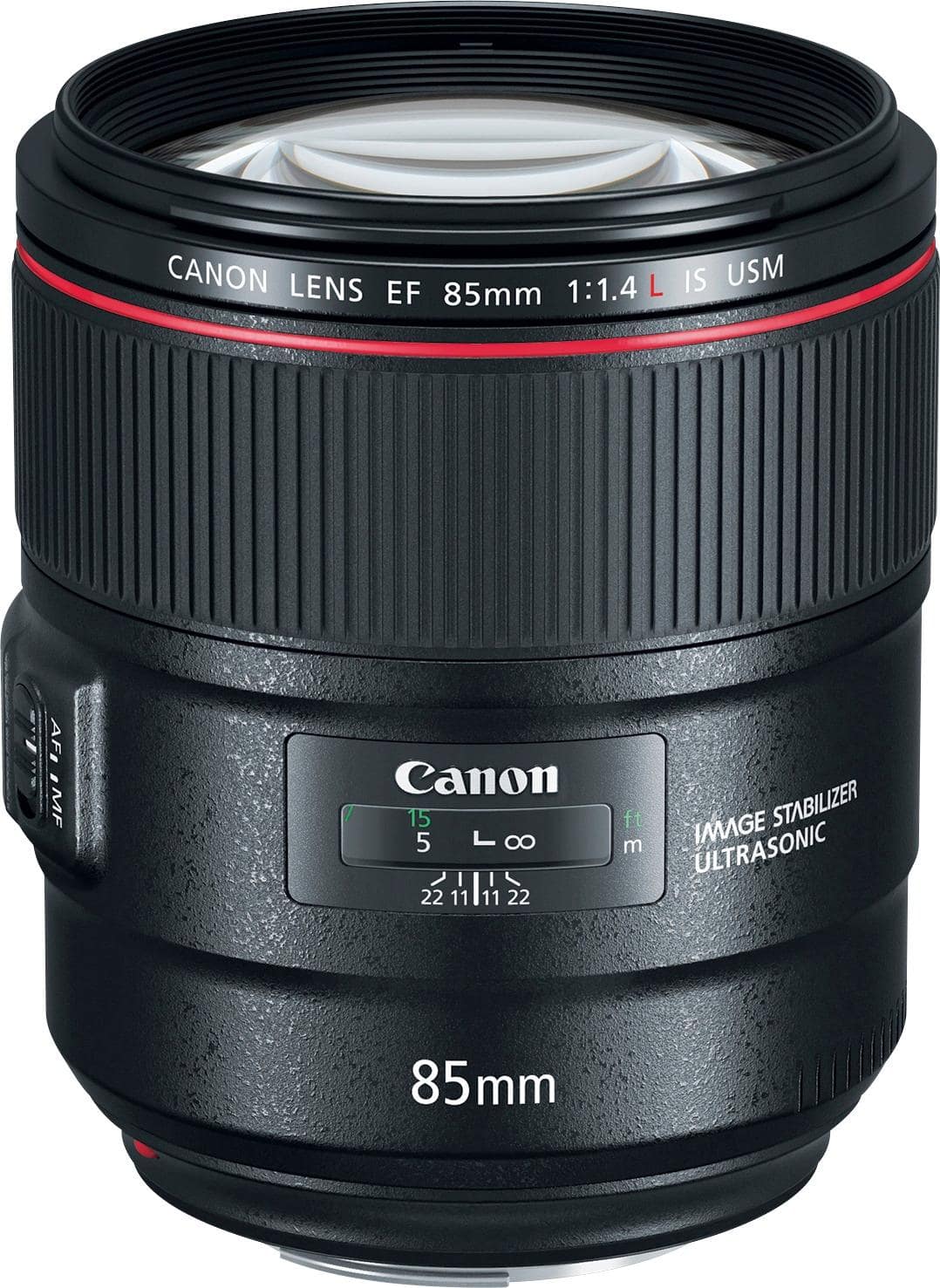 Canon EF85mm F1.4L IS USM Telephoto Lens for EOS DSLR Cameras 