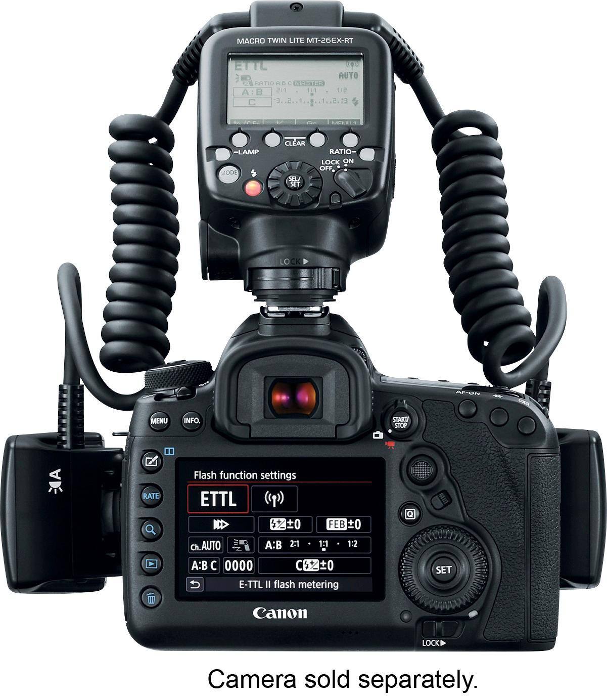 Alt View 13. Canon - Macro Twin Lite MT-26EX-RT External Flash.