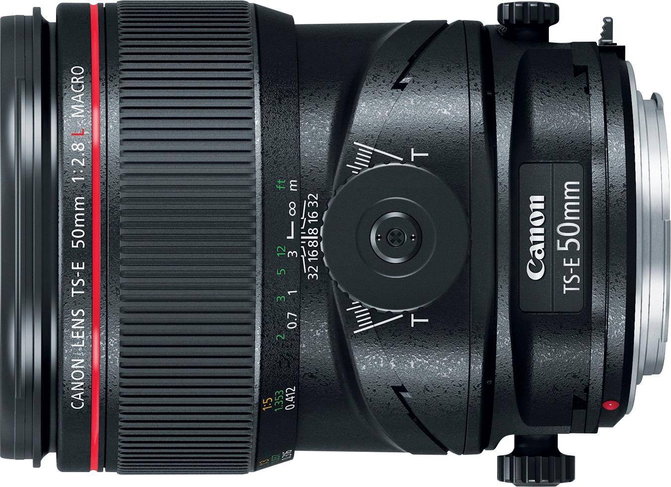 Alt View 11. Canon - TS-E 50mm f/2.8L Macro Tilt-Shift Lens for Canon DSLRs - Black.