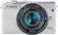 Front. Canon - EOS M100 Mirrorless Camera Two Lens Kit with EF-M 15-45mm and 55-200mm IS STM Zoom Lenses - White.