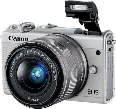 Canon EOS M100 Mirrorless Camera with EF M 15 45mm IS STM Zoom Canon EOS M100 Mirrorless Camera with EF M 15 45mm IS STM Zoom