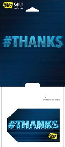 Best Buy® - $30 #Thanks Gift Card-Front_Standard 