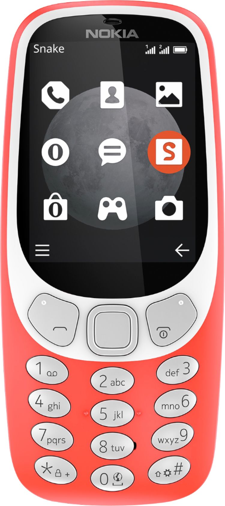 Nokia 3310 Cell Phone (Unlocked) Warm Red TA-1036 WARM RED - Best Buy
