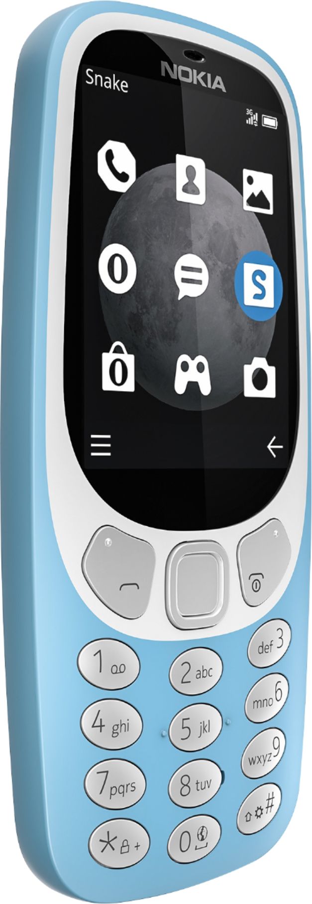 Best Buy: Nokia 3310 Cell Phone (Unlocked) Azure TA-1036 AZURE