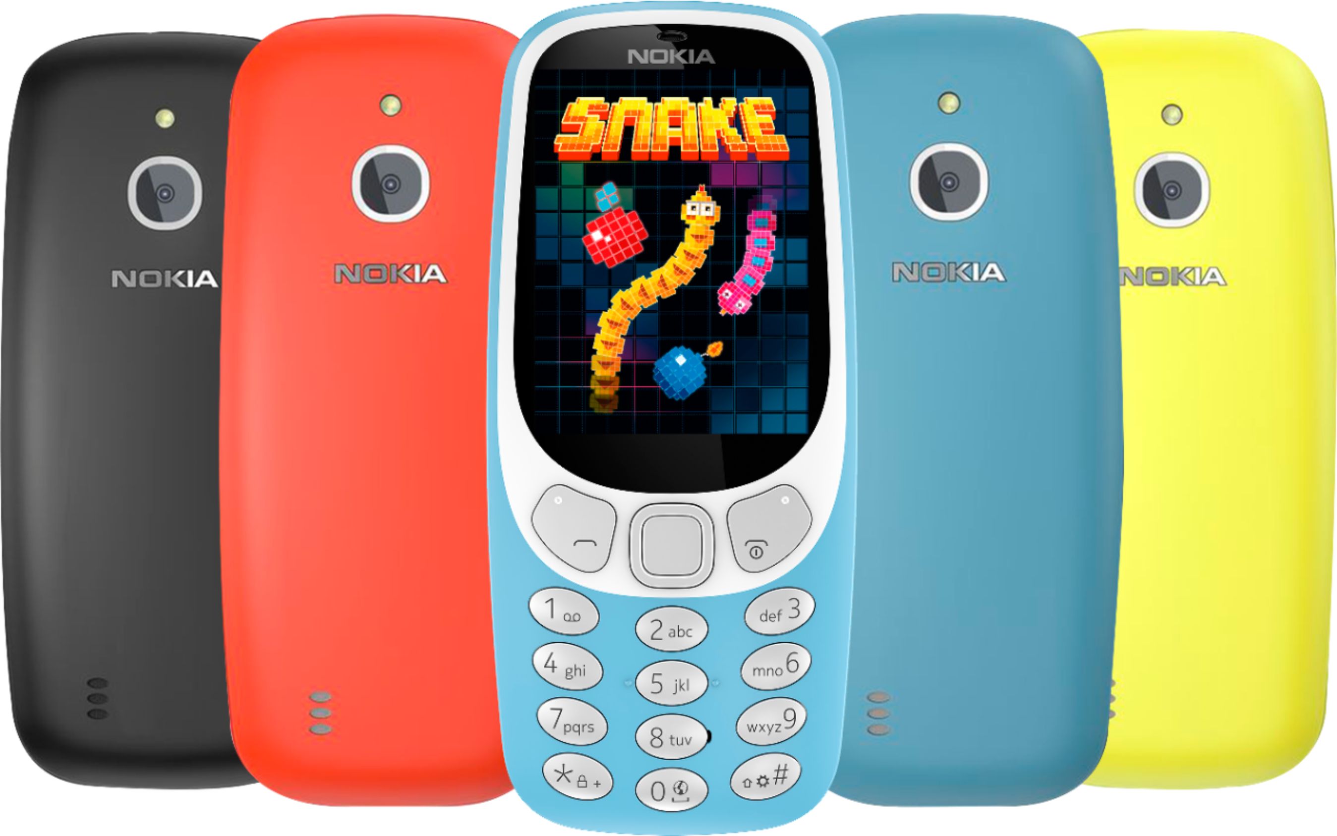  Nokia 3310 Unlocked GSM Retro Stylish Cell Phone : Cell Phones  & Accessories