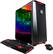 Alt View 11. CyberPowerPC - Gamer Ultra VR Desktop - AMD Ryzen 7-Series - 16GB Memory - NVIDIA GeForce GTX 1070 - 120GB Solid State Drive + 1TB HDD - Black.