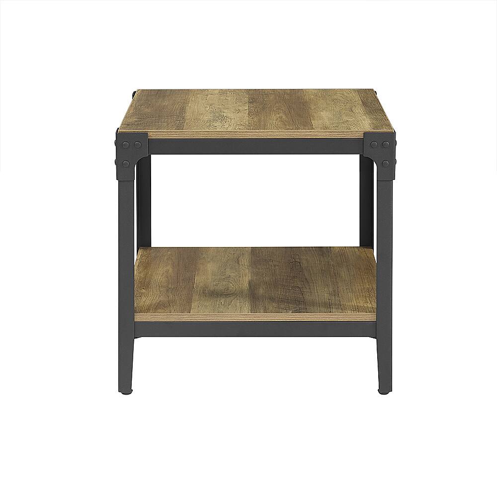 Front. Walker Edison - Angle Iron Side Table (Set of 2).