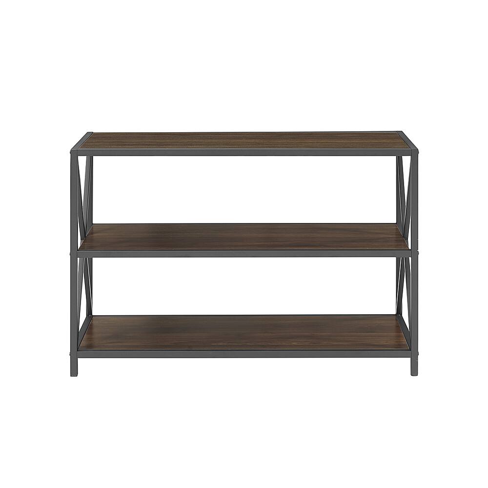 Customer Reviews Walker Edison Industrial Metal and Wood 3Shelf