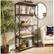 Alt View 12. Walker Edison - 5-Shelf Bookcase - Rustic oak.